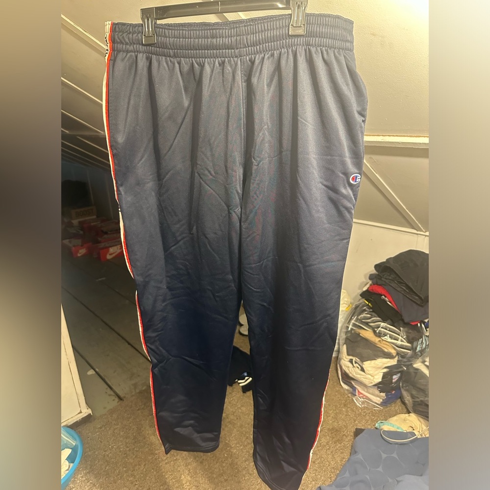 Mens Navy Blue Champion Sweatpants size XXL